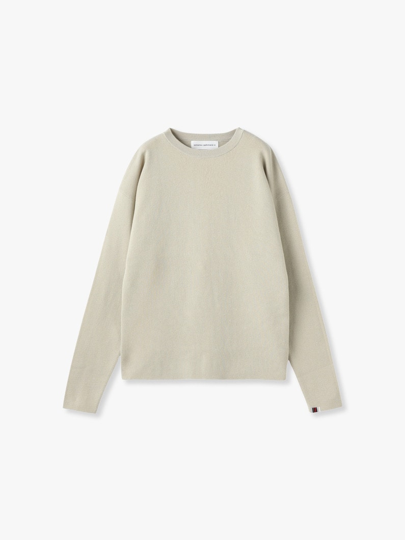 Bravo Crew Neck Knit Top | ニット 詳細画像 beige