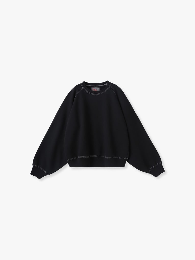 Distressed Sweat Pullover | スウェット 詳細画像 black