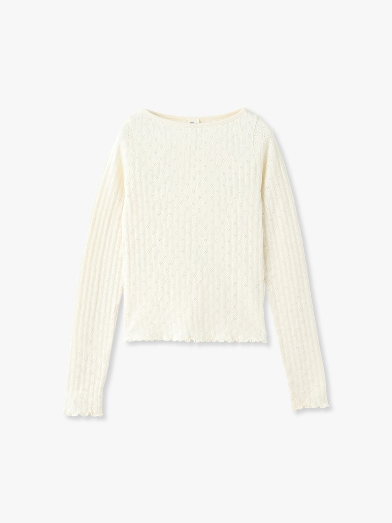 Hidden Flowers Pullover | カットソー 詳細画像 ivory 1