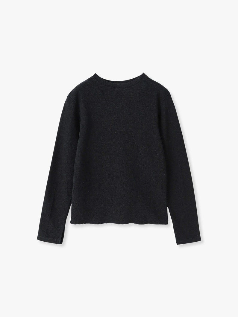 Latch Pile Pullover | カットソー 詳細画像 black 2