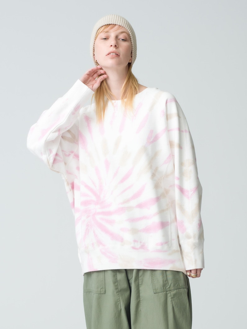 Tie Dye Sweat Shirt | スウェット 詳細画像 pink 2