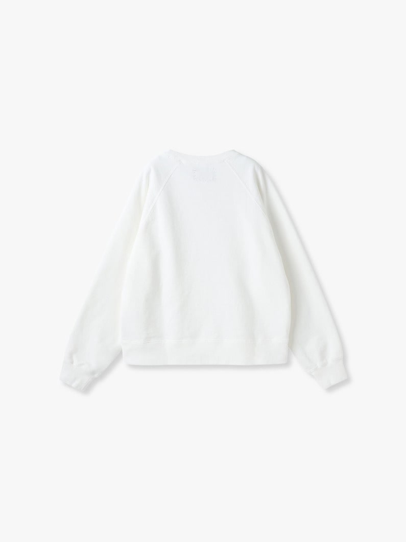 Love Print Sweat Pullover | スウェット 詳細画像 white 6