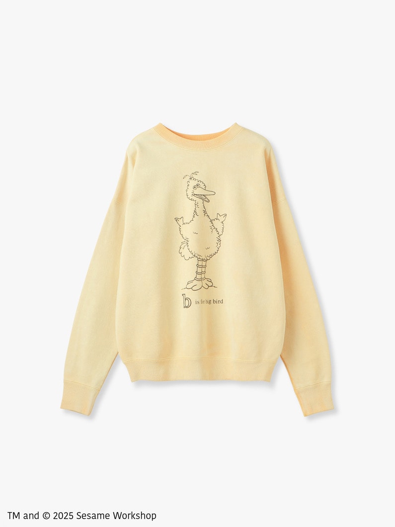 Sesame Street Big Bird Sweat Shirt | スウェット 詳細画像 yellow 4