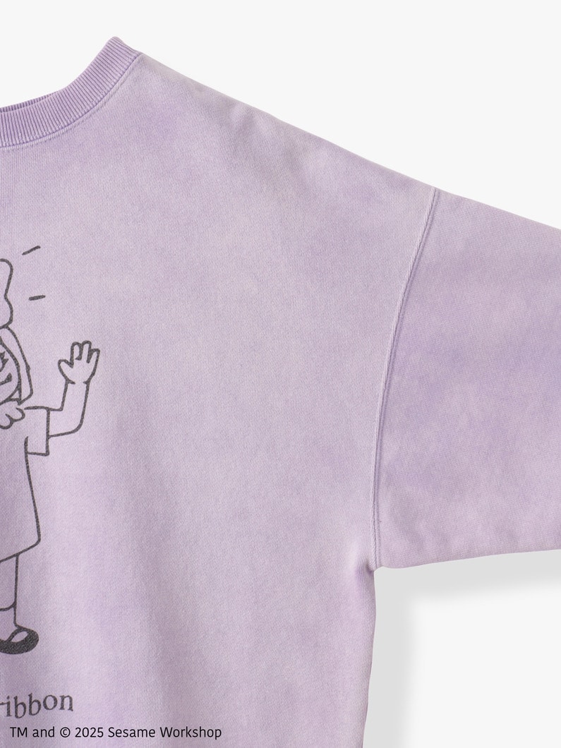 Sesame Street Prairie Dawn Sweat Shirt | スウェット 詳細画像 light purple 2