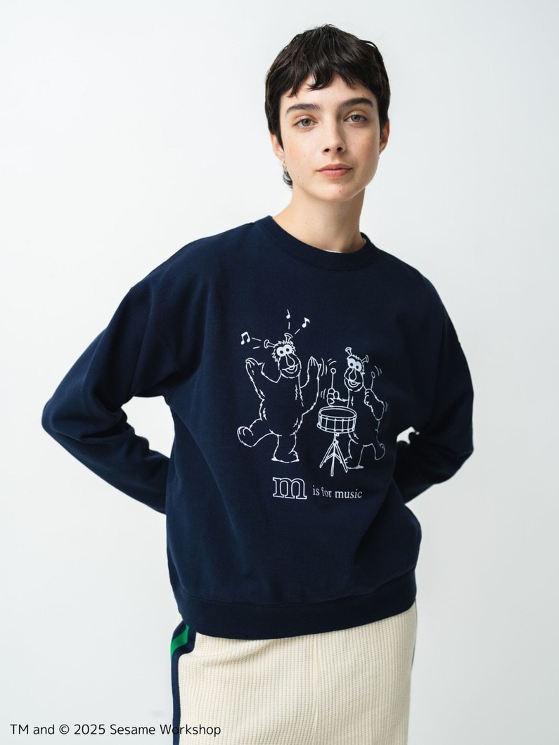 Sesame Street Honkers Sweat Shirt | スウェット 詳細画像 navy 1