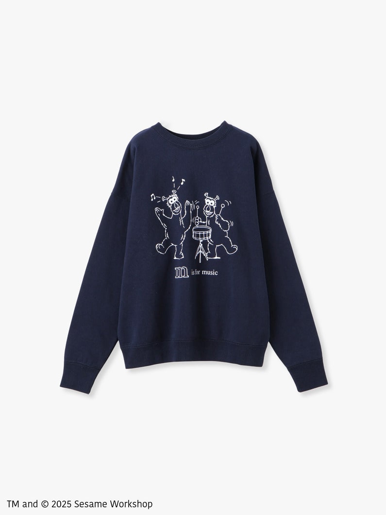 Sesame Street Honkers Sweat Shirt | スウェット 詳細画像 navy 4