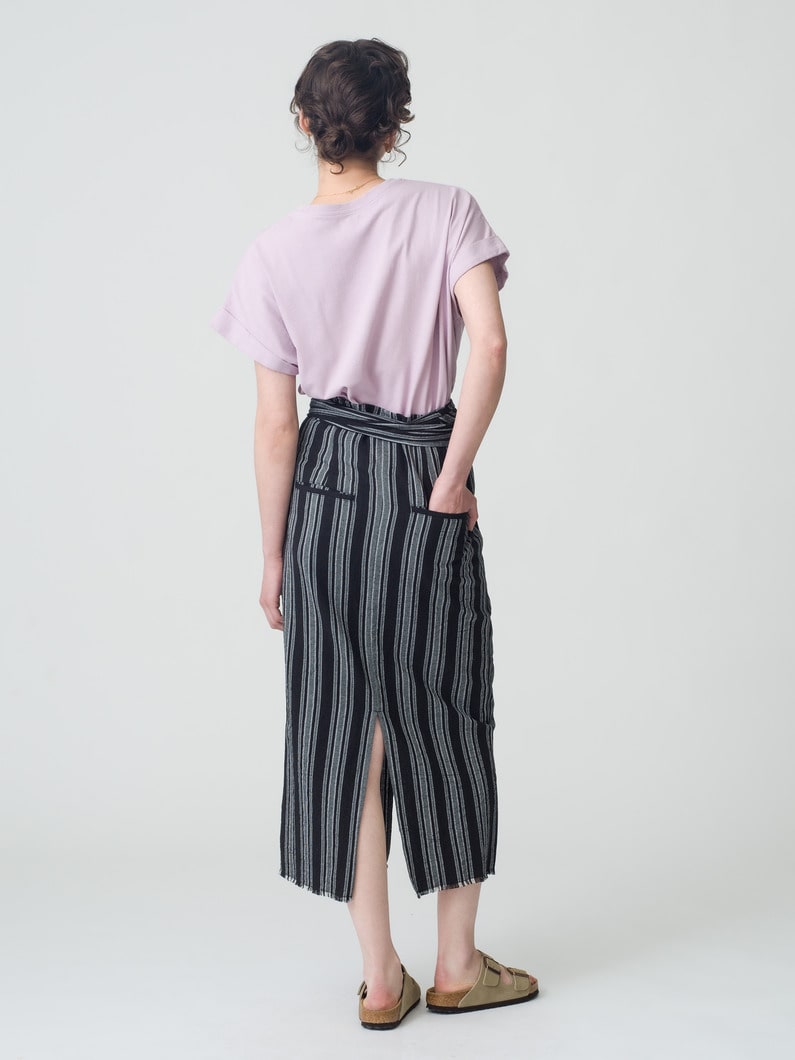 キュプラコットン ティー（ラベンダー/ホワイト/ネイビー） 詳細画像 lavender 3