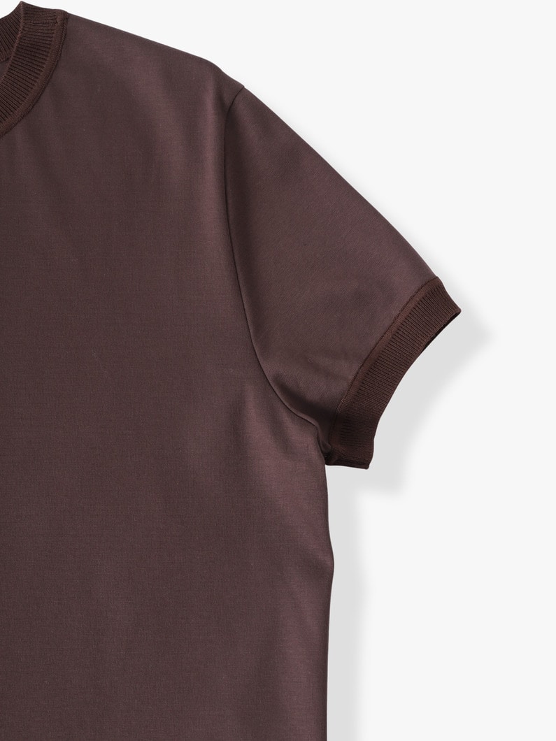 コットンポンチニット カラーティー（ブラウン） 詳細画像 brown 7