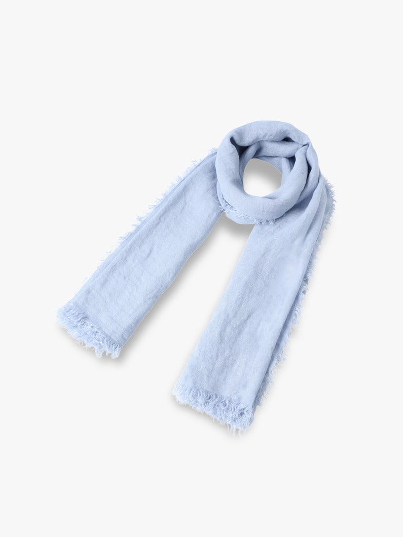 Linen Gauze Stole | ストール 詳細画像 blue 1