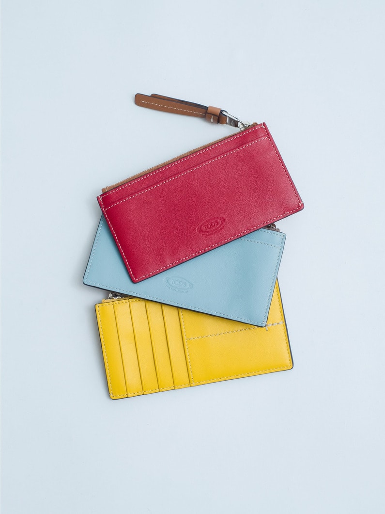 Leather Card Holder (Pre-order) 詳細画像 yellow 1