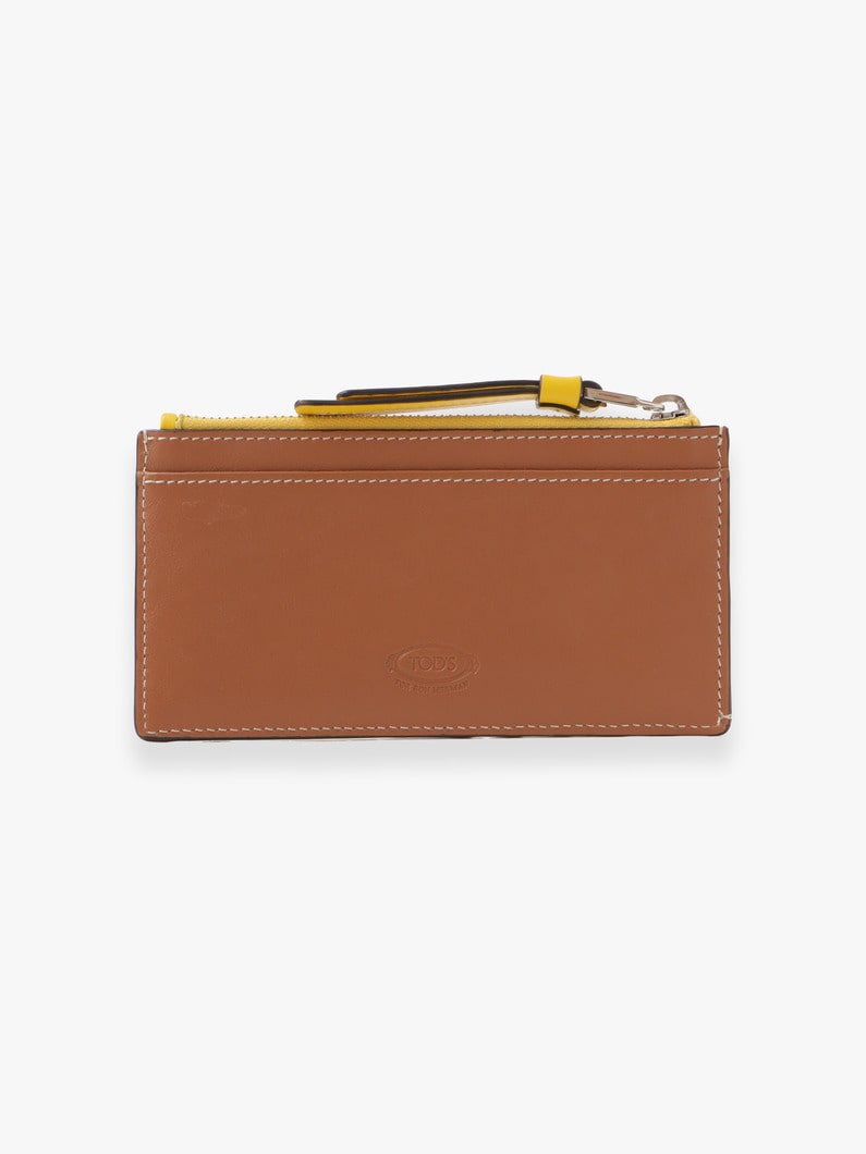 Leather Card Holder (Pre-order) 詳細画像 yellow 2