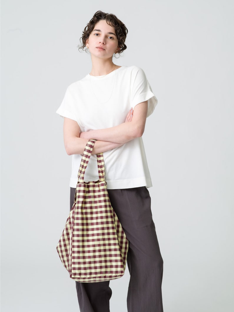 ギンガム エブリデイバッグ 詳細画像 yellow 2