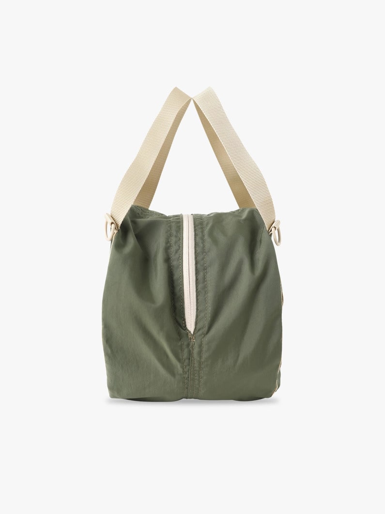 ナイロン ボールバッグ（カーキ/オレンジ） 詳細画像 orange 2