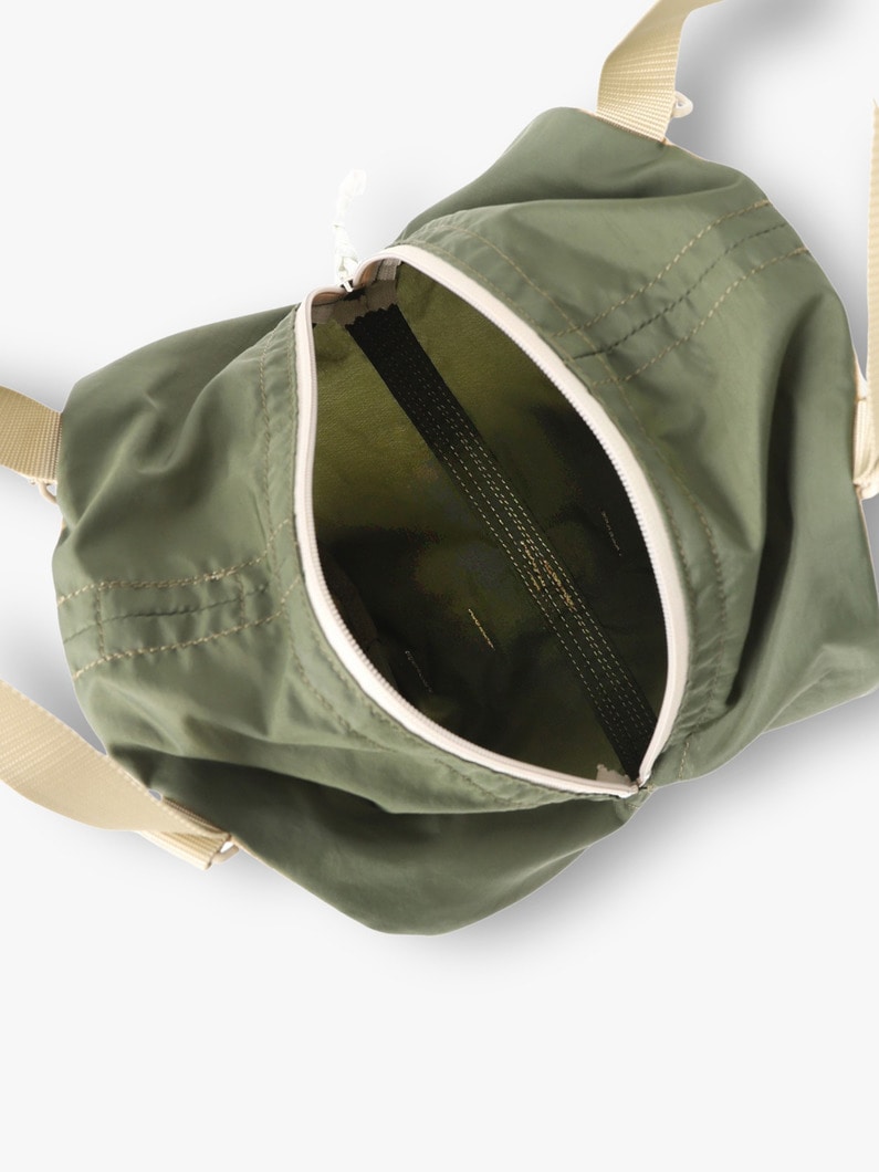 ナイロン ボールバッグ（カーキ/オレンジ） 詳細画像 orange 3