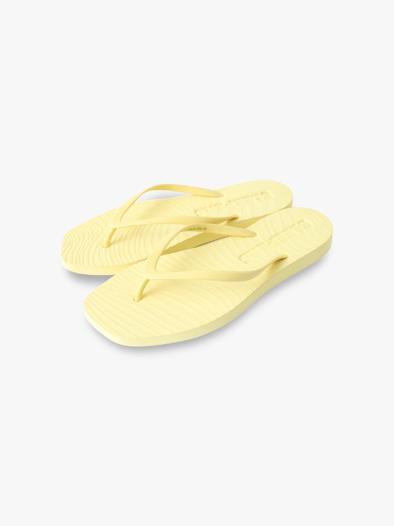 テーパード サンダル 詳細画像 yellow