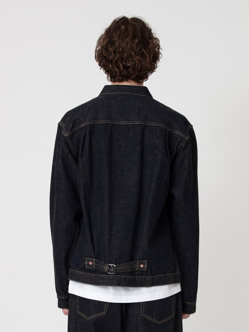 クラシックロウ デニムジャケット 詳細画像 indigo 4