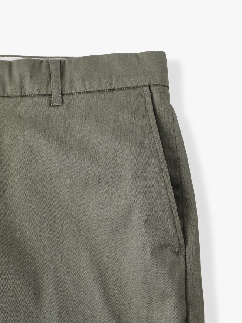 Supima Compact Chino Stretch Pants | パンツ 詳細画像 khaki 3