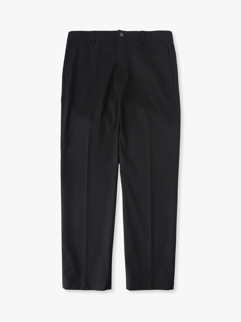 Supima Compact Chino Stretch Pants | パンツ 詳細画像 black