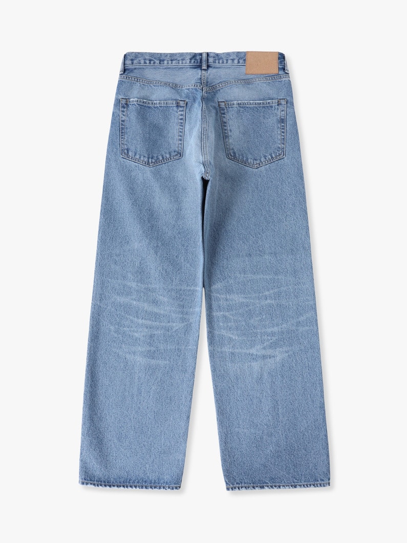 Recycle Cotton Used Wide Fit Denim Pants | パンツ 詳細画像 blue 1