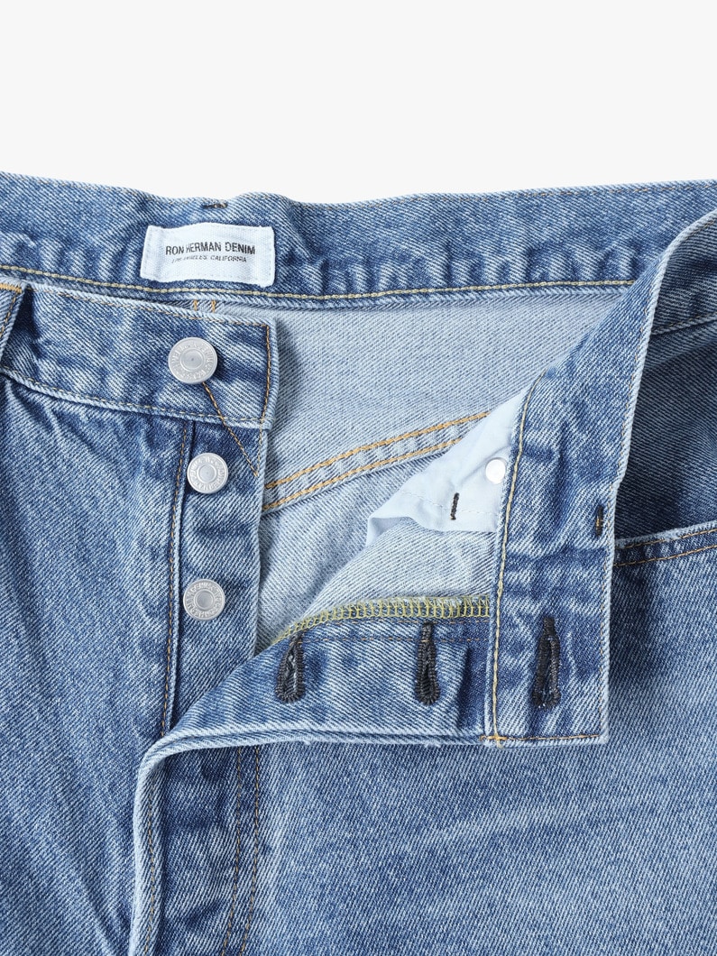 Recycle Cotton Used Wide Fit Denim Pants | パンツ 詳細画像 blue 2