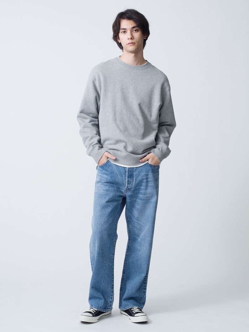 Recycle Cotton Used Wide Fit Denim Pants | パンツ 詳細画像 blue 2