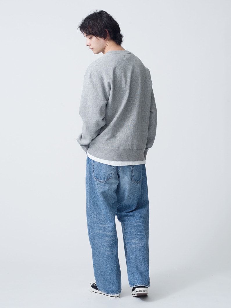 Recycle Cotton Used Wide Fit Denim Pants | パンツ 詳細画像 blue 3