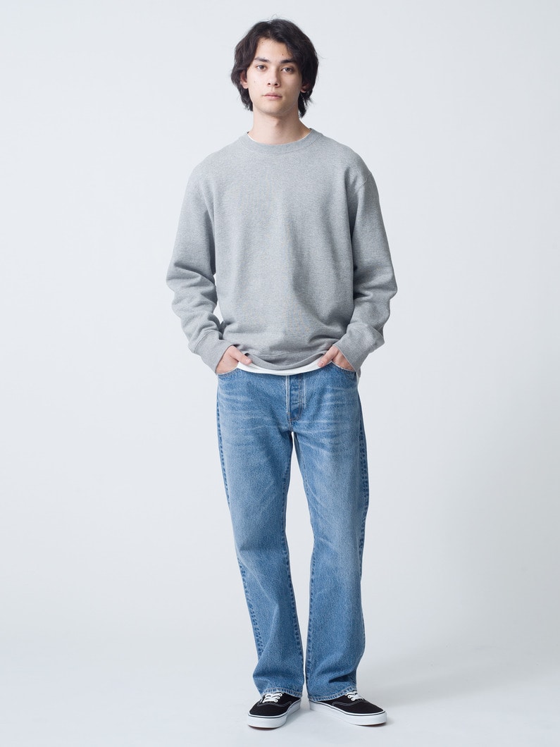 Recycle Cotton Used Straight Fit Denim Pants | パンツ 詳細画像 blue 2