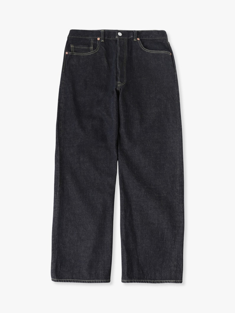 クラシックロウ ワイドフィット デニムパンツ 詳細画像 indigo 6