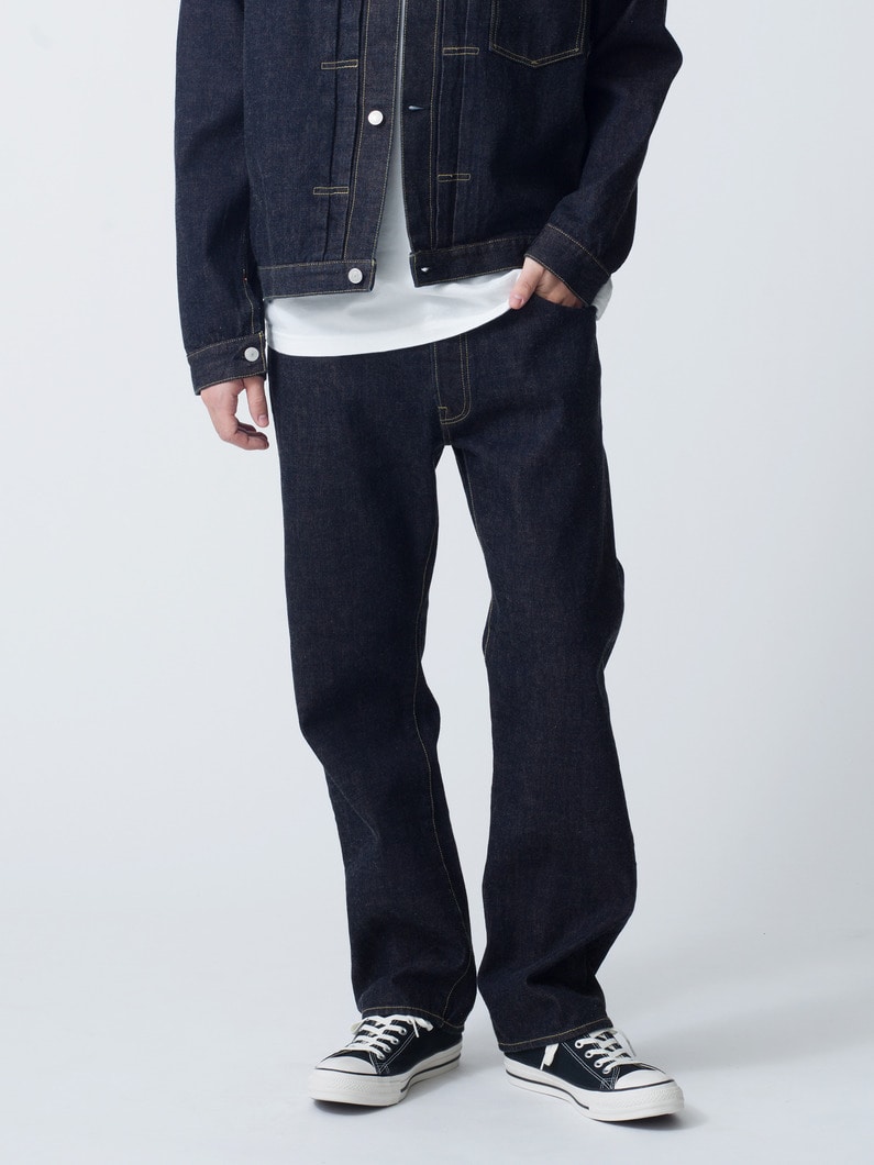 Classic Raw Straight Fit Denim Pants | パンツ 詳細画像 indigo 1