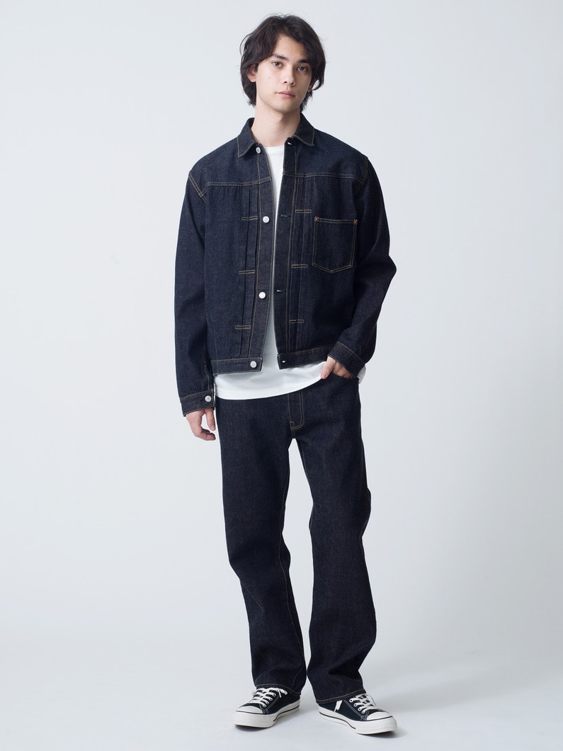 Classic Raw Straight Fit Denim Pants | パンツ 詳細画像 indigo 2