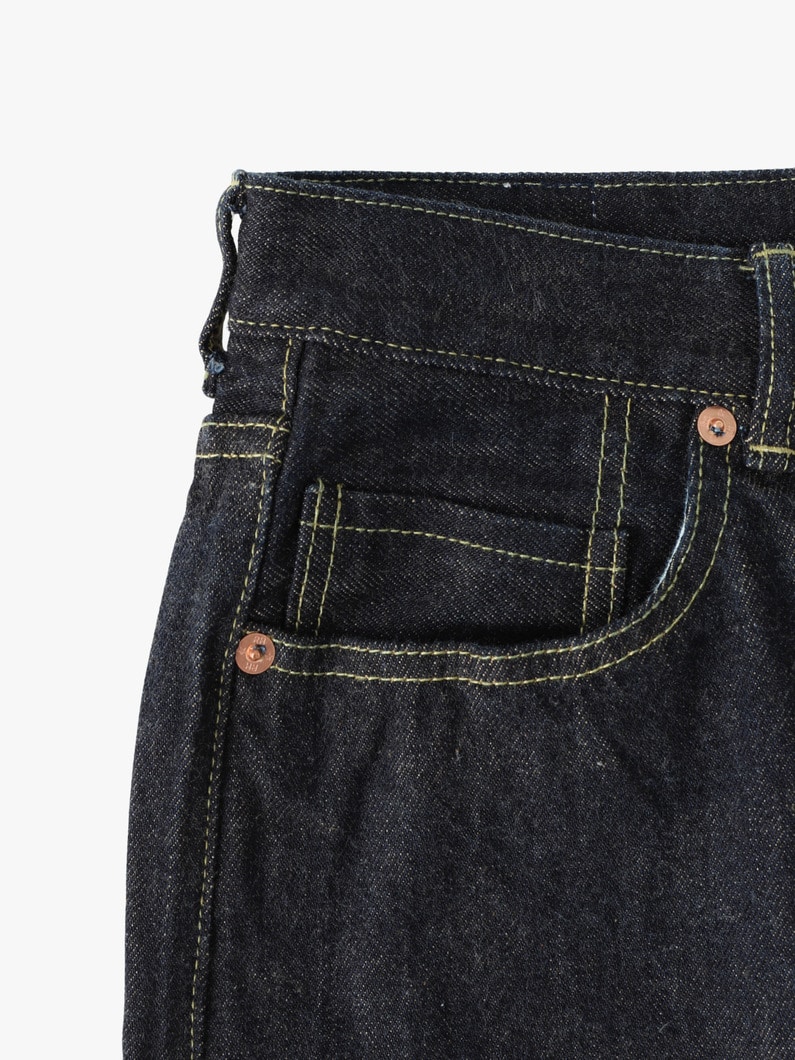 Classic Raw Denim Slim Fit Pants | パンツ 詳細画像 indigo 3