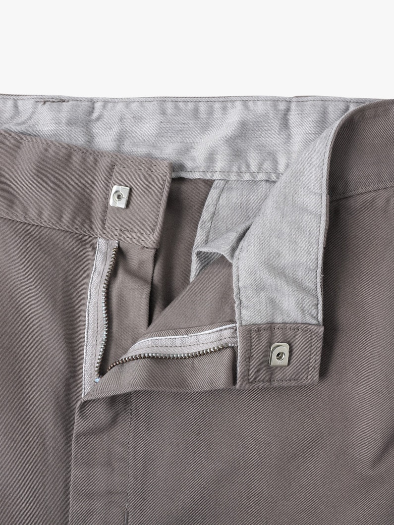 Overdyed Cotton Chino Pants | パンツ 詳細画像 gray 2