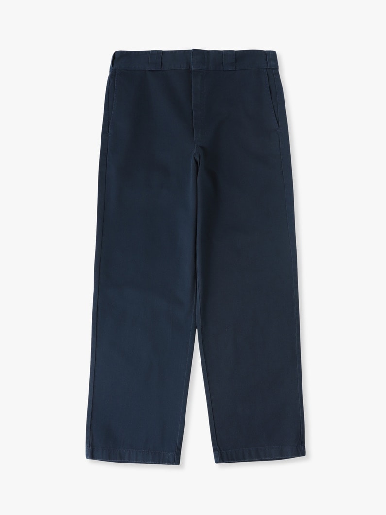 Overdyed Cotton Chino Pants | パンツ 詳細画像 navy