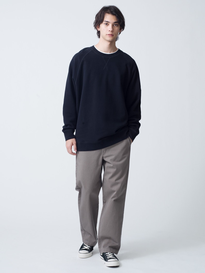 Overdyed Cotton Chino Pants | パンツ 詳細画像 gray 2