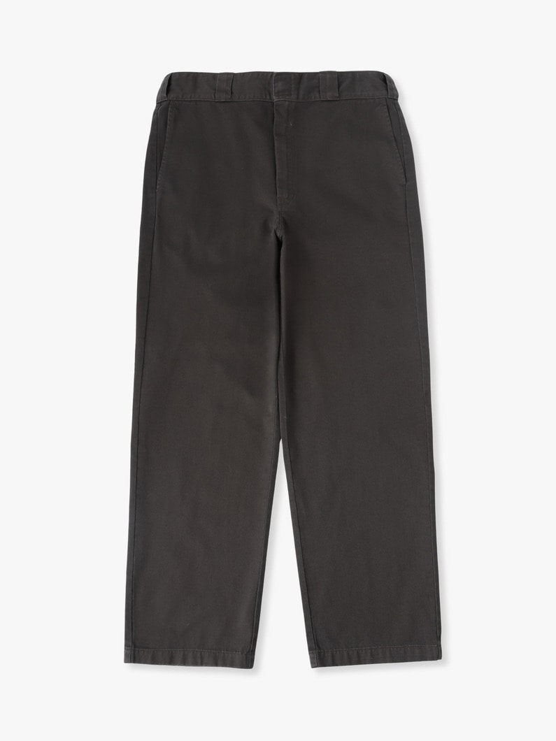 Overdyed Cotton Chino Pants | パンツ 詳細画像 black