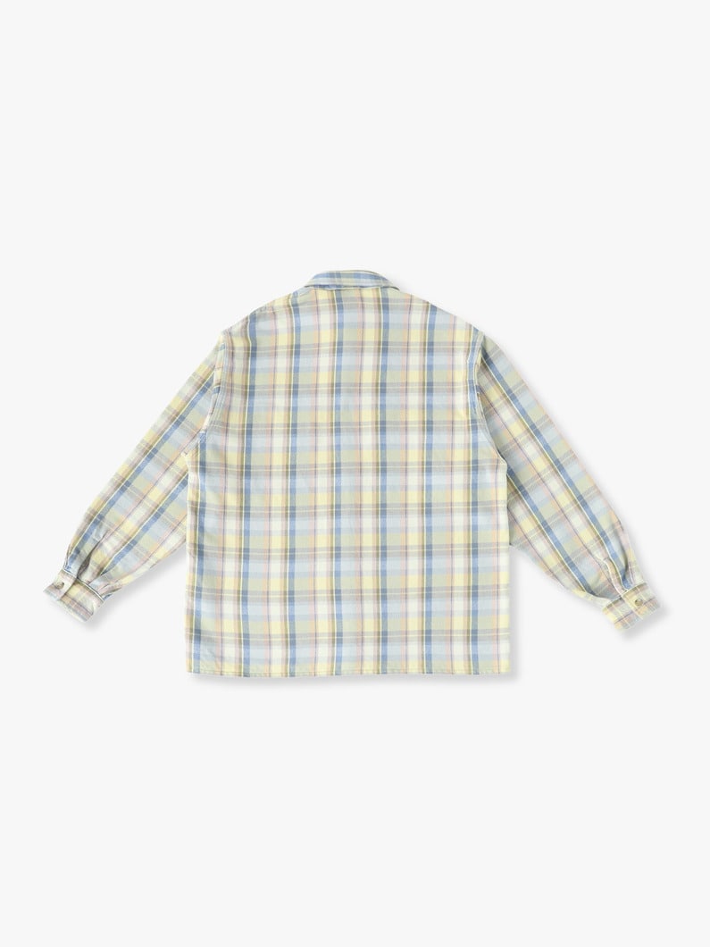 Twill Checked Shirt | シャツ 詳細画像 yellow 1