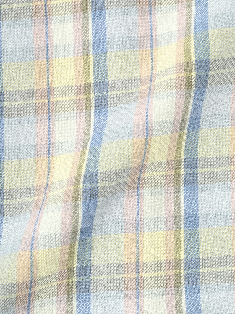 Twill Checked Shirt | シャツ 詳細画像 yellow 3