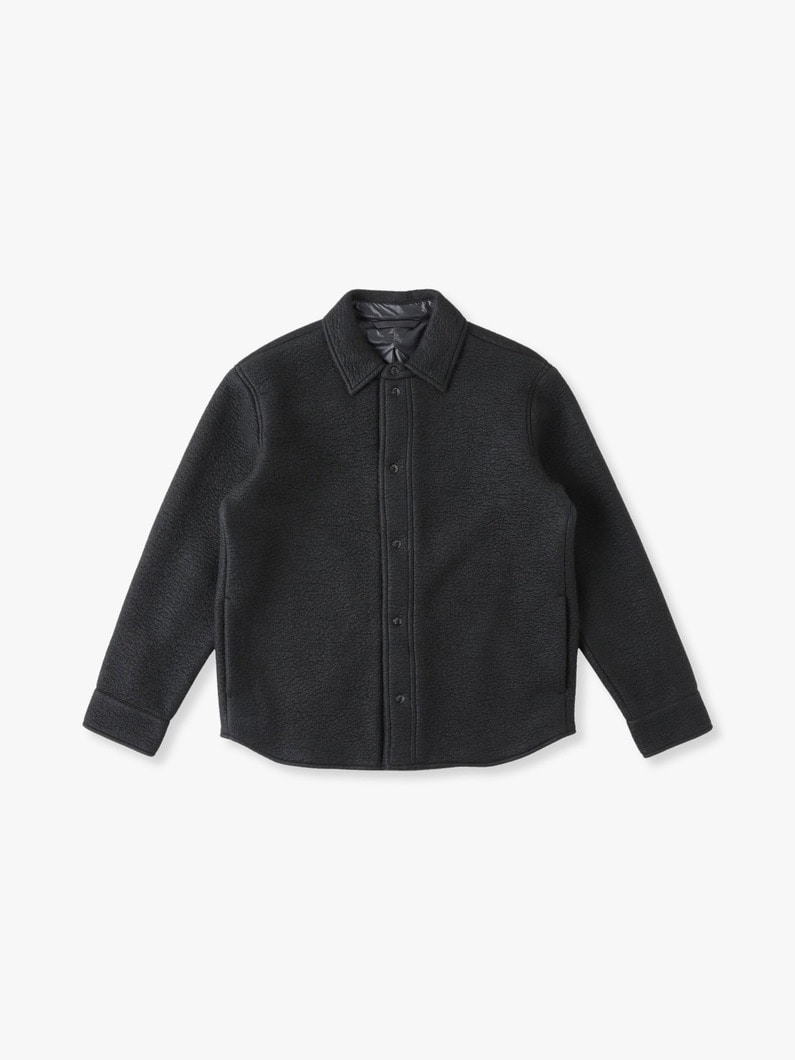 Fleece Shirt Jacket | シャツ 詳細画像 black 4