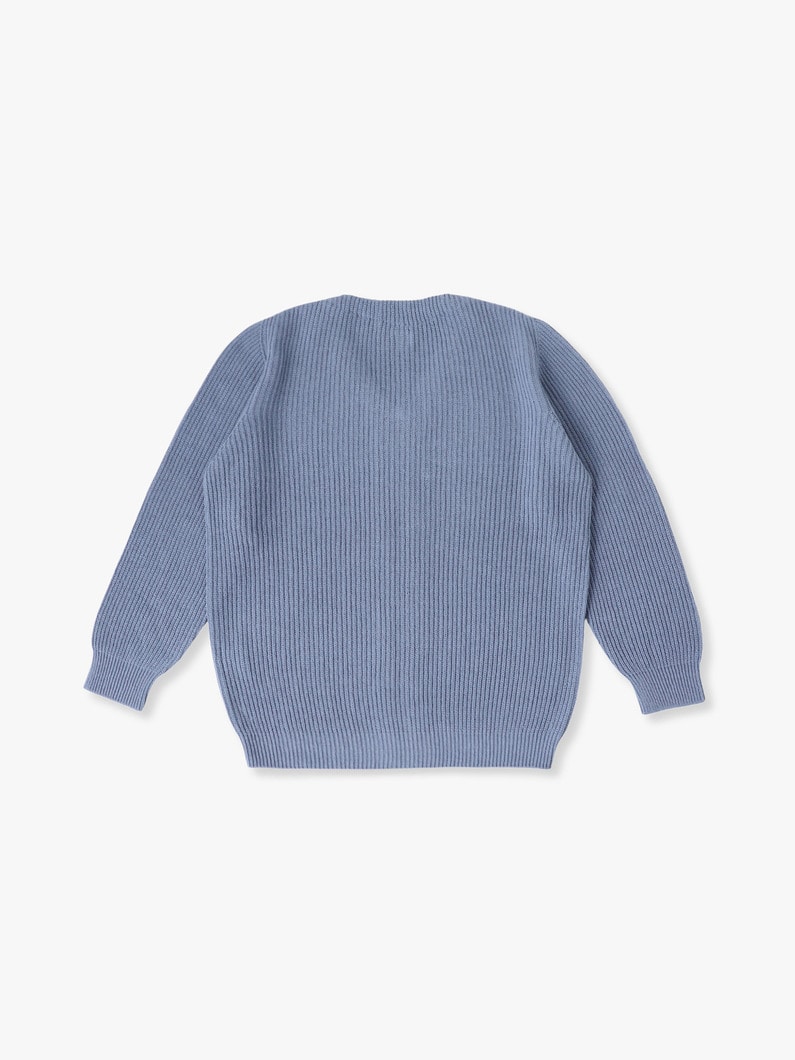 Front Zip Knit Cardigan | ニット 詳細画像 blue 1