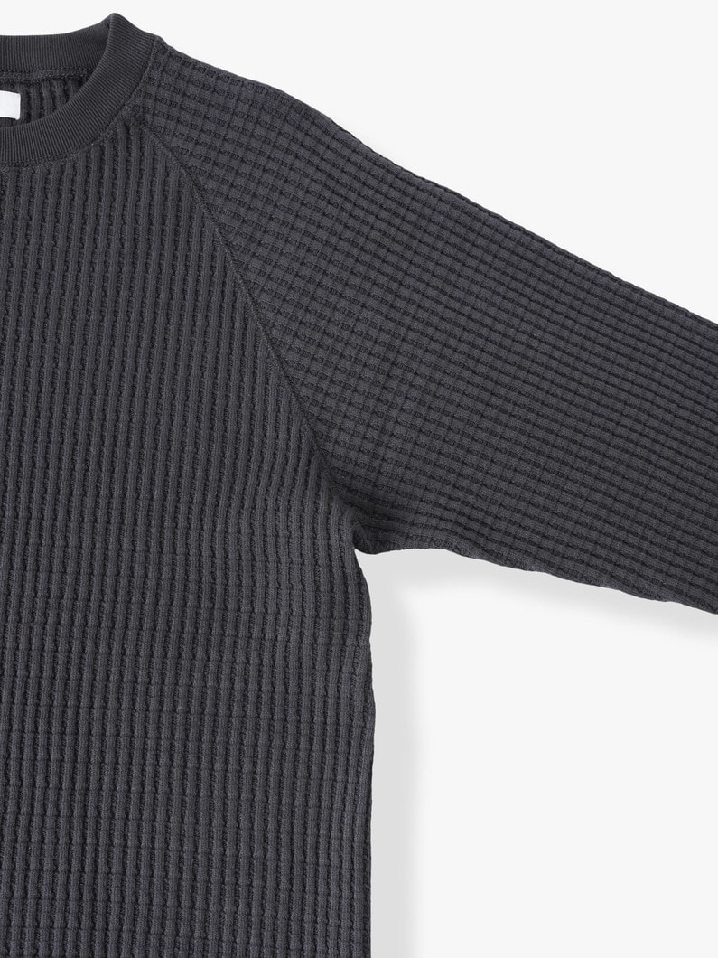 Big Waffle Pullover | ティーシャツ 詳細画像 charcoal gray 2