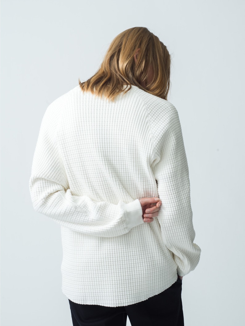 Big Waffle Pullover | ティーシャツ 詳細画像 white 3