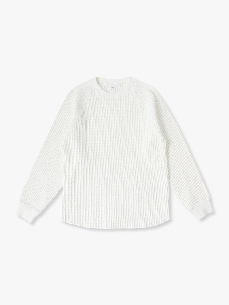 Big Waffle Pullover | ティーシャツ 詳細画像 white 4