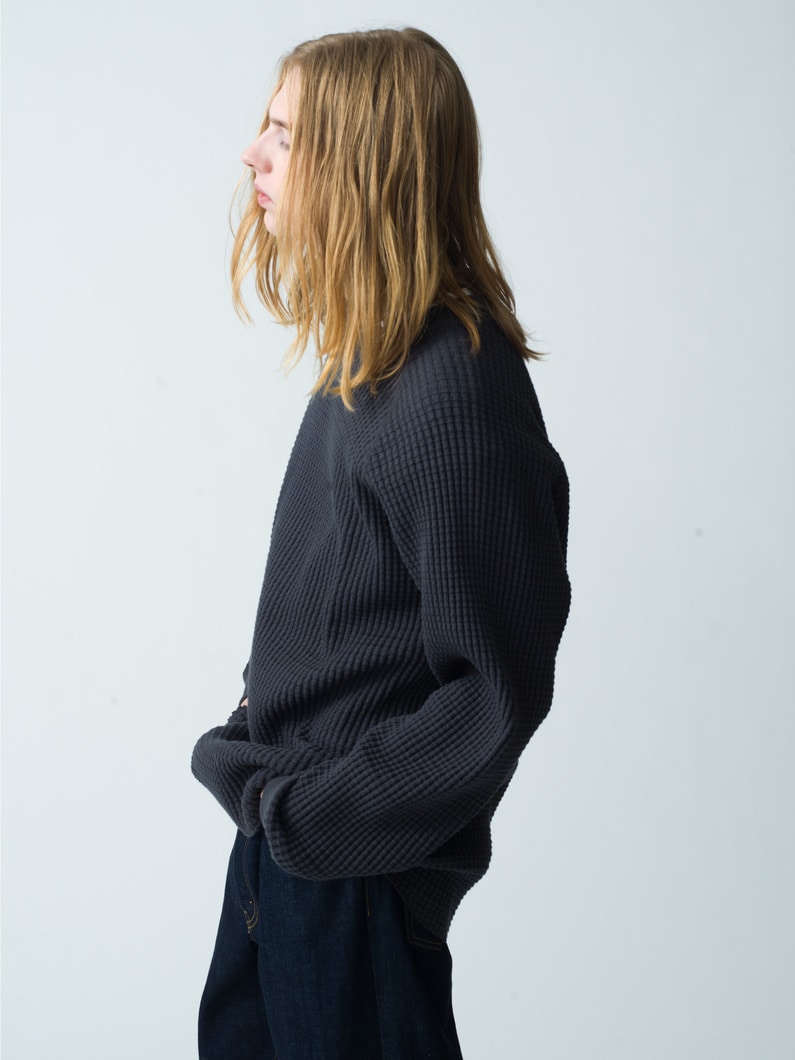 Big Waffle Pullover | ティーシャツ 詳細画像 charcoal gray 2