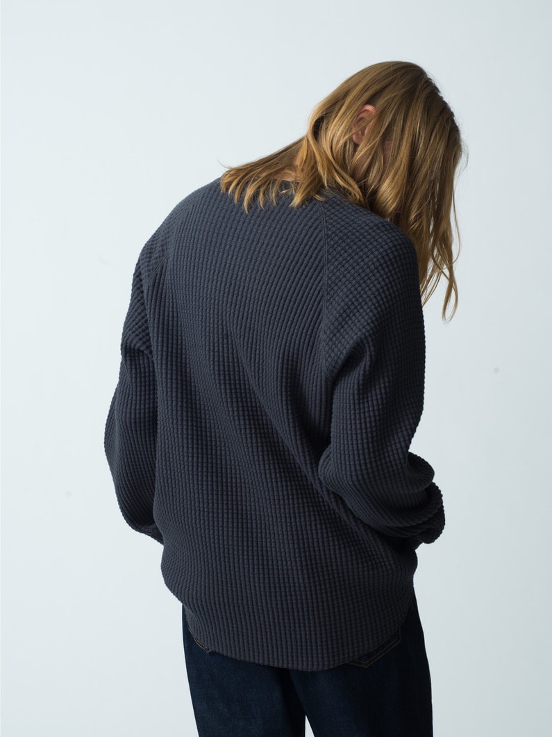 Big Waffle Pullover | ティーシャツ 詳細画像 charcoal gray 3