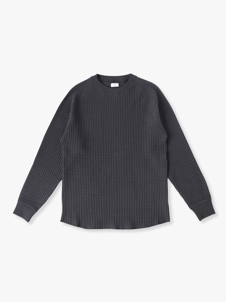 Big Waffle Pullover | ティーシャツ 詳細画像 charcoal gray 4