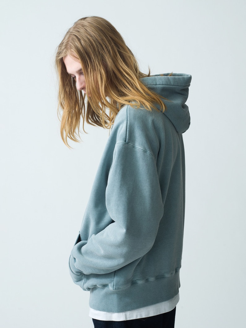 Thermal Sweat Zip Hoodie | スウェット 詳細画像 light green 2