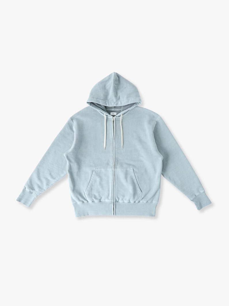 Thermal Sweat Zip Hoodie | スウェット 詳細画像 light green 4