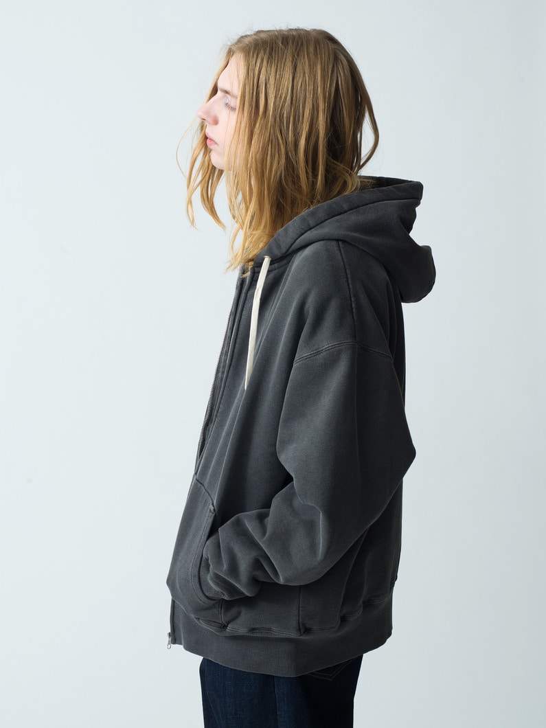 Thermal Sweat Zip Hoodie | スウェット 詳細画像 charcoal gray 2