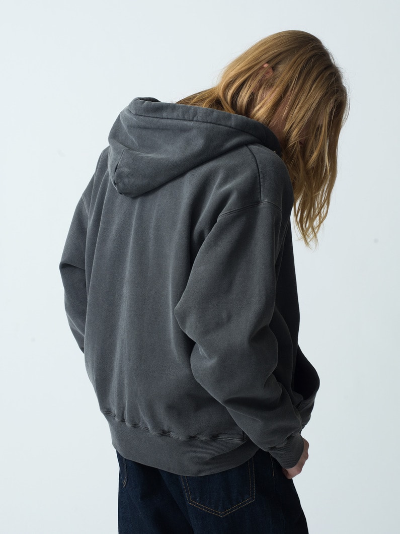 Thermal Sweat Zip Hoodie | スウェット 詳細画像 charcoal gray 3