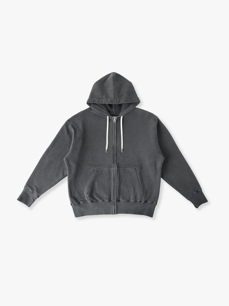 Thermal Sweat Zip Hoodie | スウェット 詳細画像 charcoal gray 4